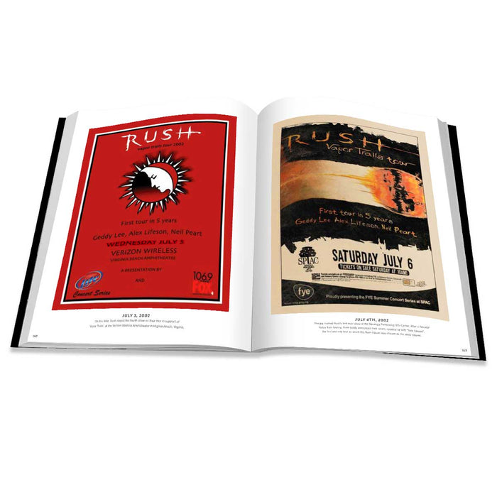 Rush Gig Poster Book - Classic Edition