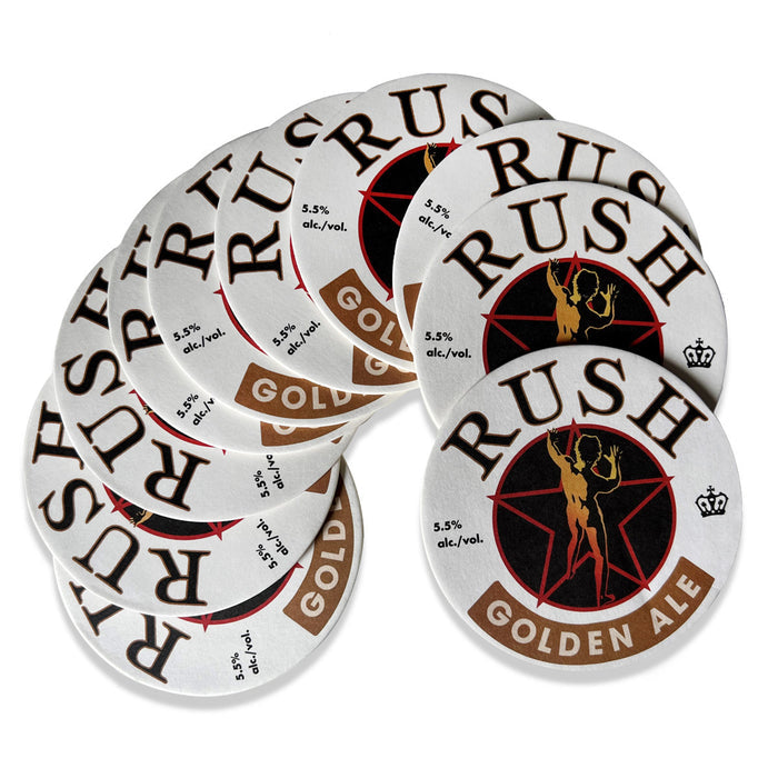 Rush Golden Ale Coaster Pack
