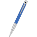 S T Dupont D - Initial Ballpoint Pen - Electric Blue - Pen Boutique Ltd