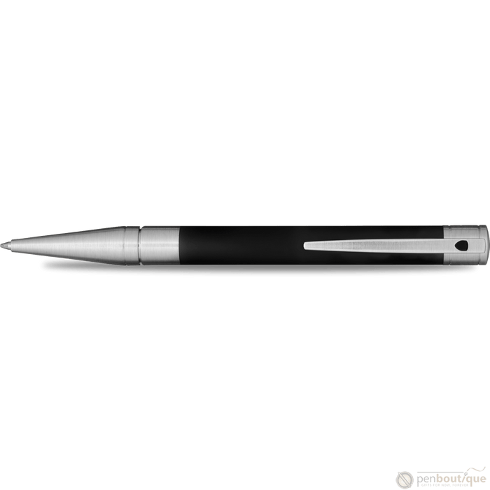 S T Dupont D-Initial Ballpoint Pen - Matt Black - Pen Boutique Ltd