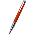 S T Dupont D-Initial Ballpoint Pen - Orange - Pen Boutique Ltd