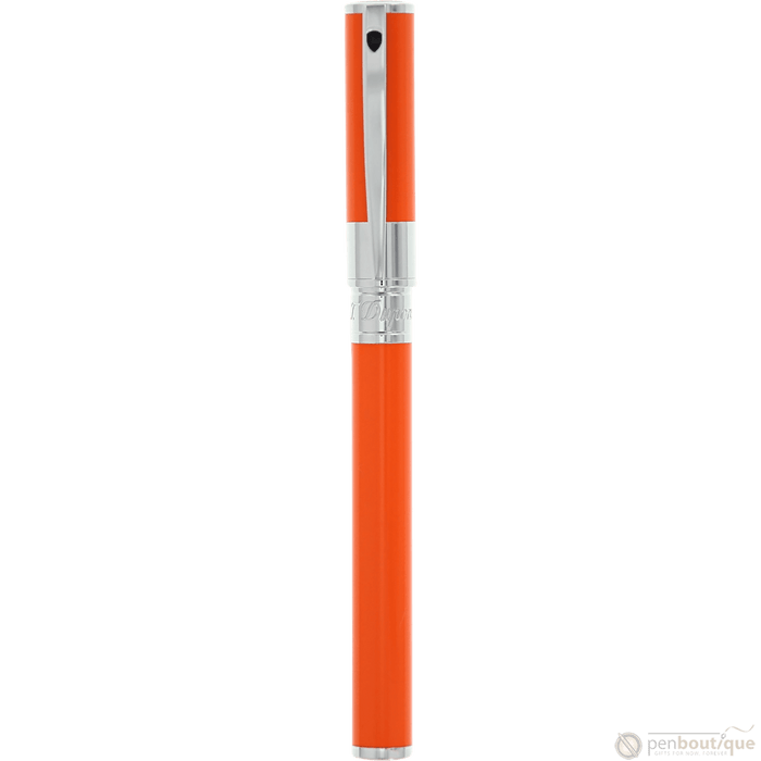 S T Dupont D-Initial Rollerball Pen - Orange - Pen Boutique Ltd