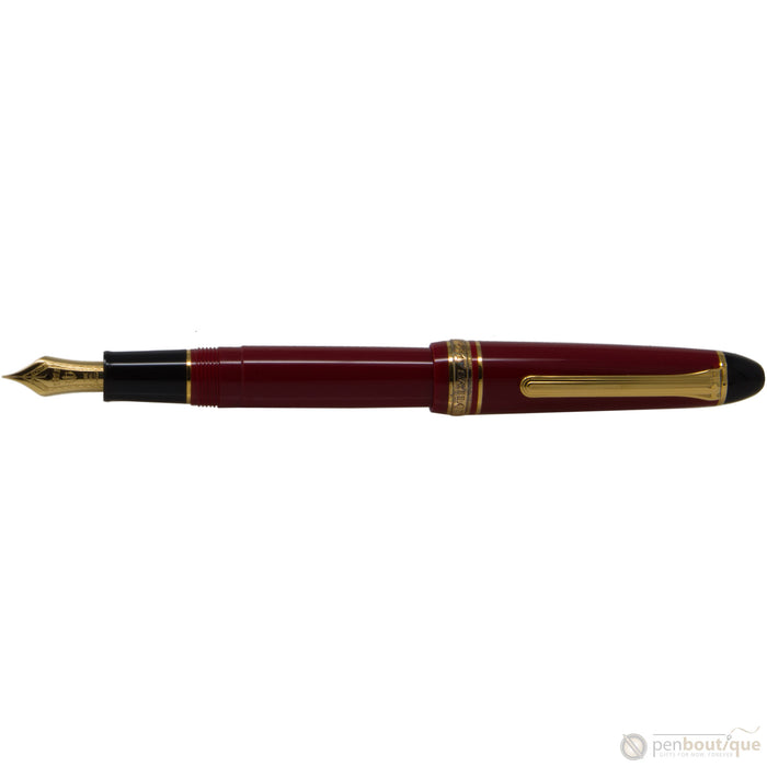 Sailor 1911S Fountain Pen - Red - Gold Trim - Pen Boutique Ltd