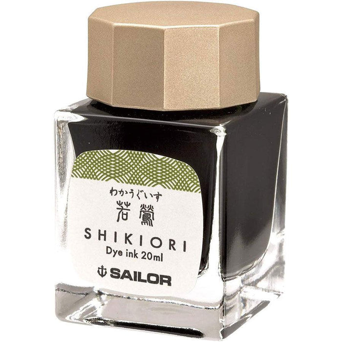 Sailor Bottle Ink - Shikiori - Waka-Uguisu - Pen Boutique Ltd