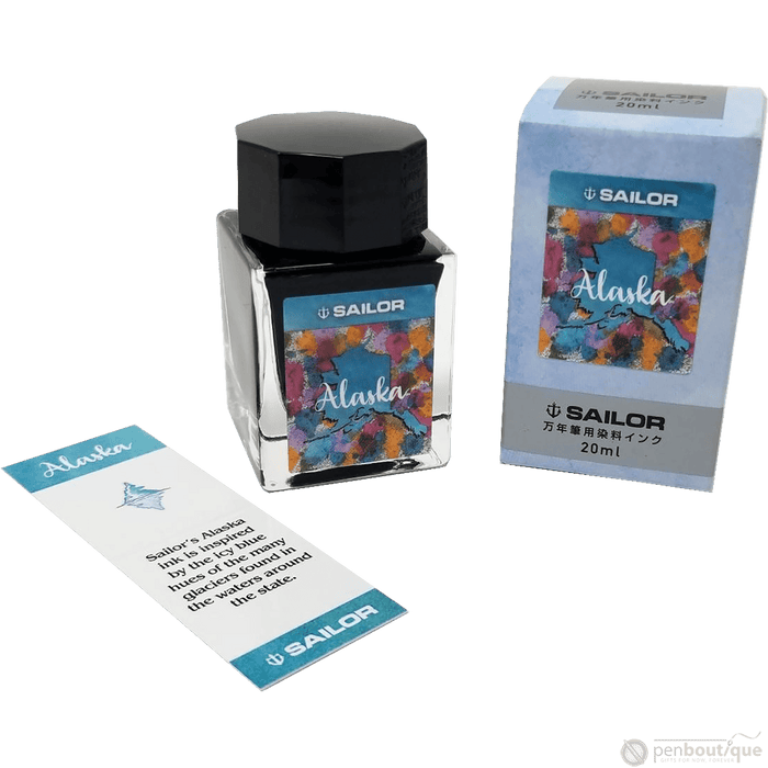 Sailor Bottled Ink - USA State - Alaska - 20ml - Pen Boutique Ltd