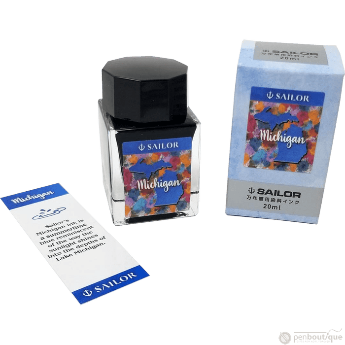 Sailor Bottled Ink - USA State - Michigan - 20ml - Pen Boutique Ltd