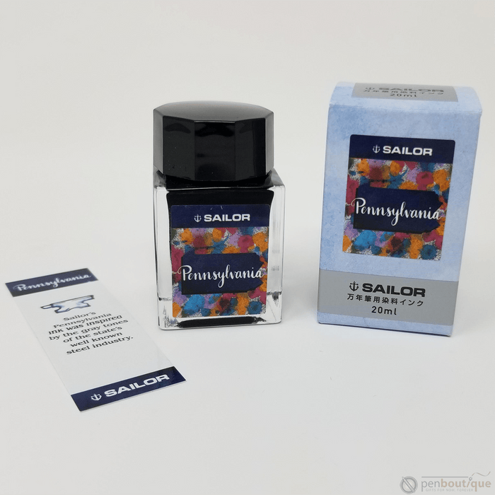 Sailor Bottled Ink - USA State - Pennsylvania - 20ml - Pen Boutique Ltd