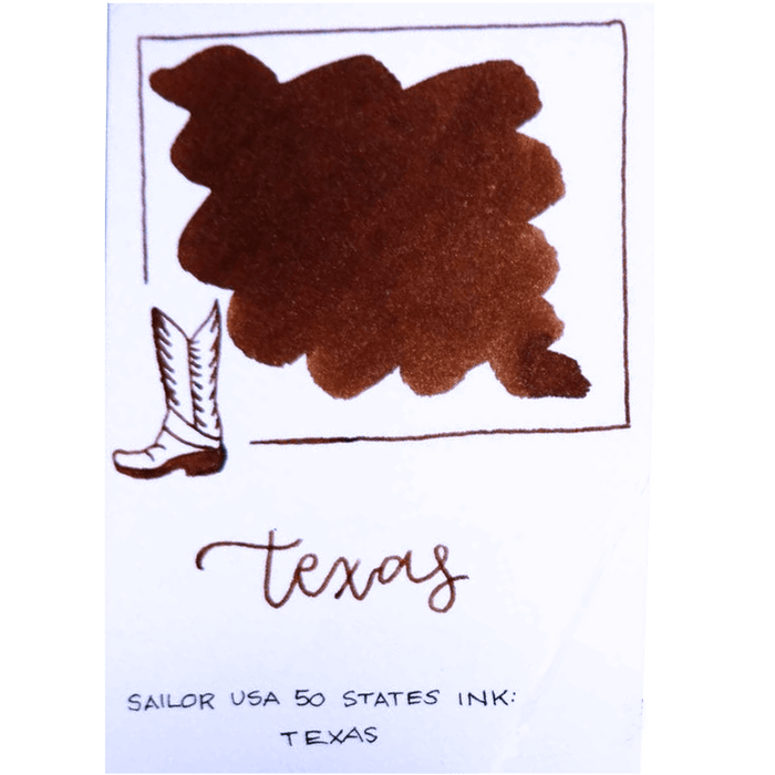 Sailor Bottled Ink - USA State - Texas - 20ml - Pen Boutique Ltd