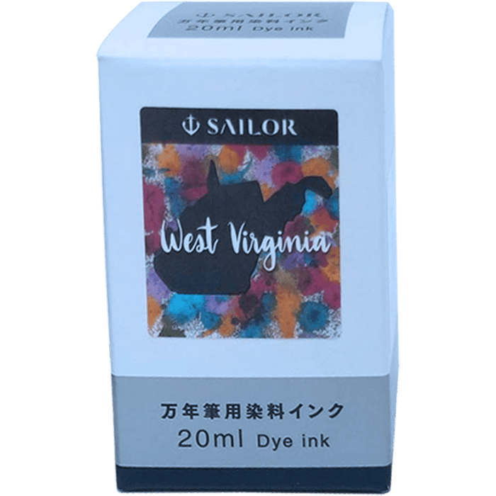 Sailor Bottled Ink - USA State - West Virginia - 20ml - Pen Boutique Ltd