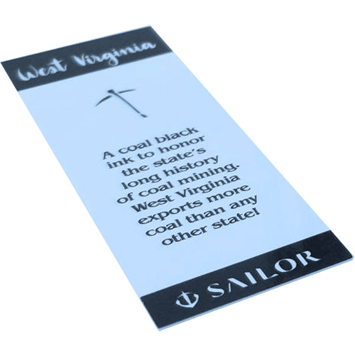 Sailor Bottled Ink - USA State - West Virginia - 20ml - Pen Boutique Ltd