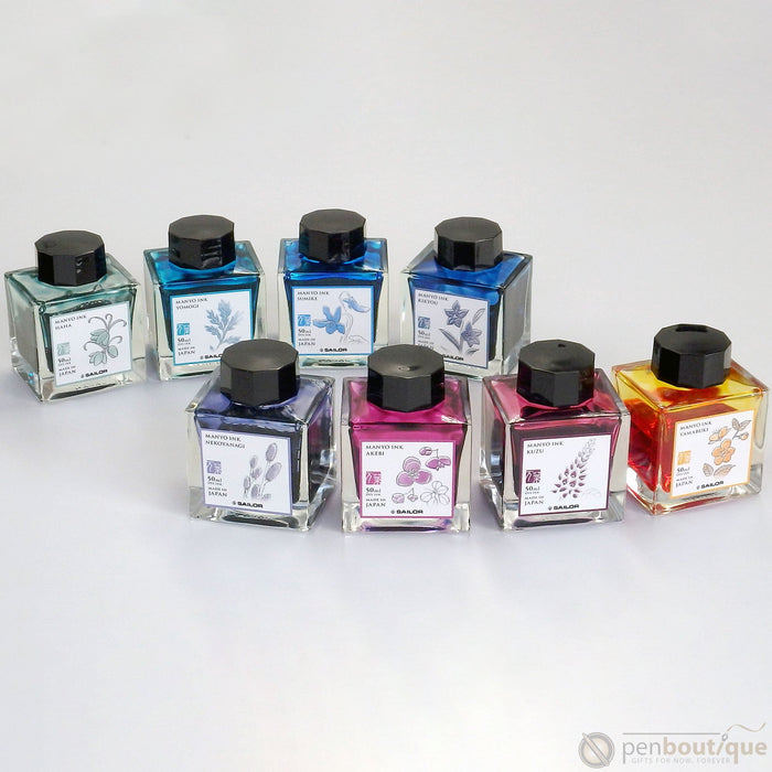 Sailor Manyo Ink Bottle - Kuzu - 50ml - Pen Boutique Ltd