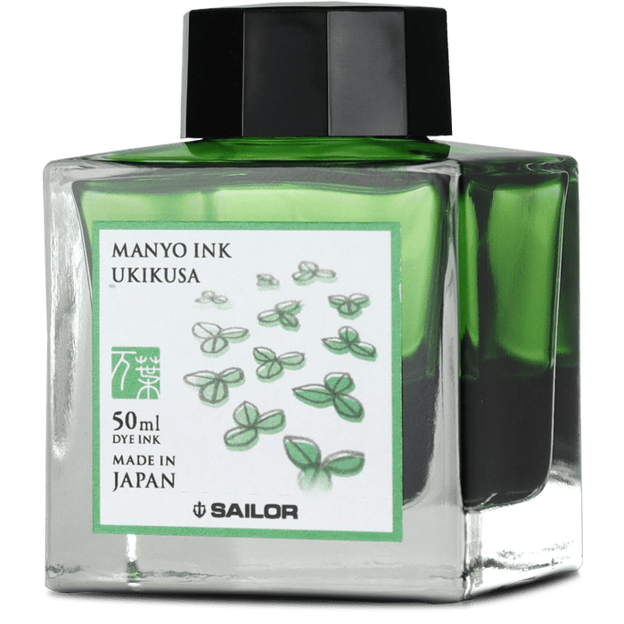 Sailor Manyo Ink Bottle - Ukikusa - 50ml - Pen Boutique Ltd
