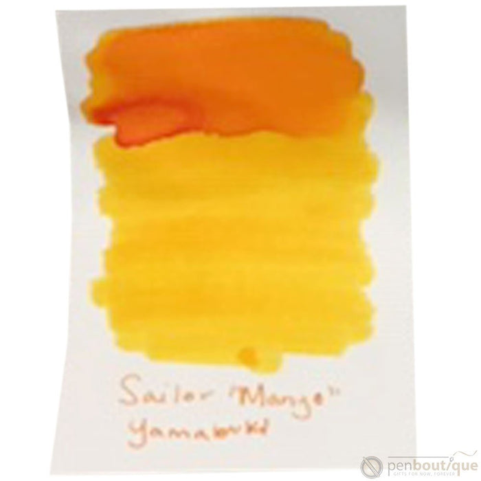 Sailor Manyo Ink Bottle - Yamabuki - 50ml - Pen Boutique Ltd
