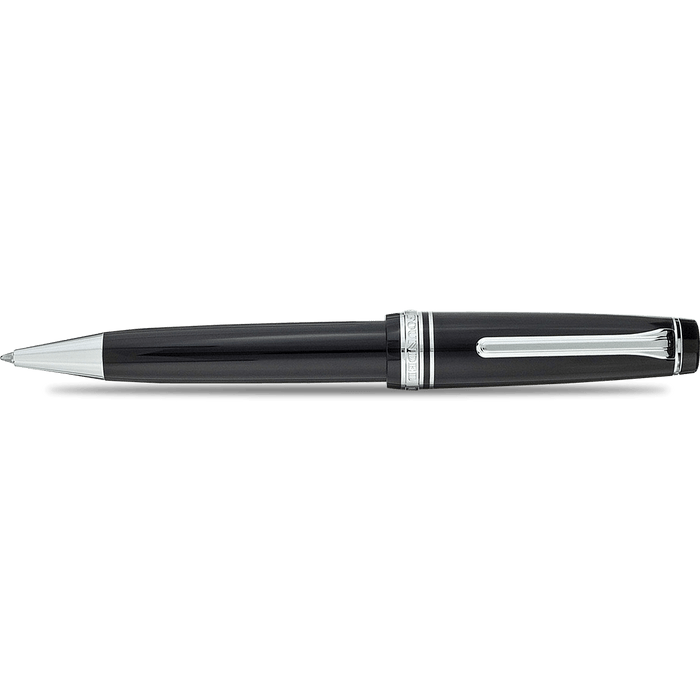 Sailor Professional Gear Black Silver Ballpoint Pen - Pen Boutique Ltd
