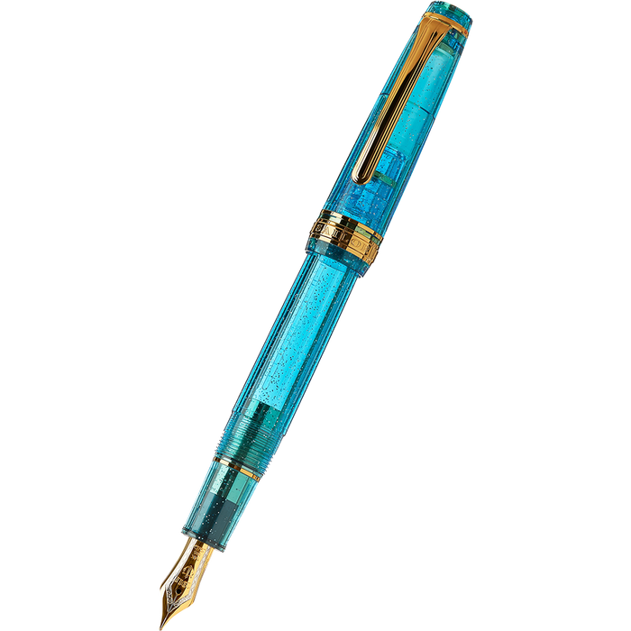 Sailor Professional Gear Fountain Pen - Pen of the Year 2022 - Soda Pop Blue - Slim ( LIMITED EDITION) - Pen Boutique Ltd