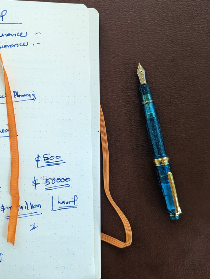 Sailor Professional Gear Fountain Pen - Pen of the Year 2022 - Soda Pop Blue - Slim ( LIMITED EDITION) - Pen Boutique Ltd