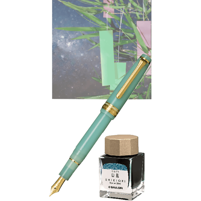 Sailor Seasonal Festival Fountain Pen Set - Limited Edition - Sasa - Slim - Pen Boutique Ltd