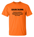 Sarcasm Tee Shirt / Gildan G2000