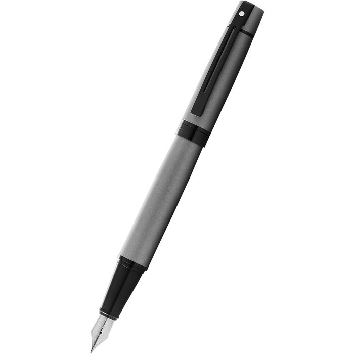 Sheaffer 300 Fountain Pen - Matte Gray - Pen Boutique Ltd