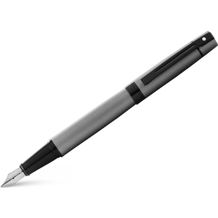 Sheaffer 300 Fountain Pen - Matte Gray - Pen Boutique Ltd