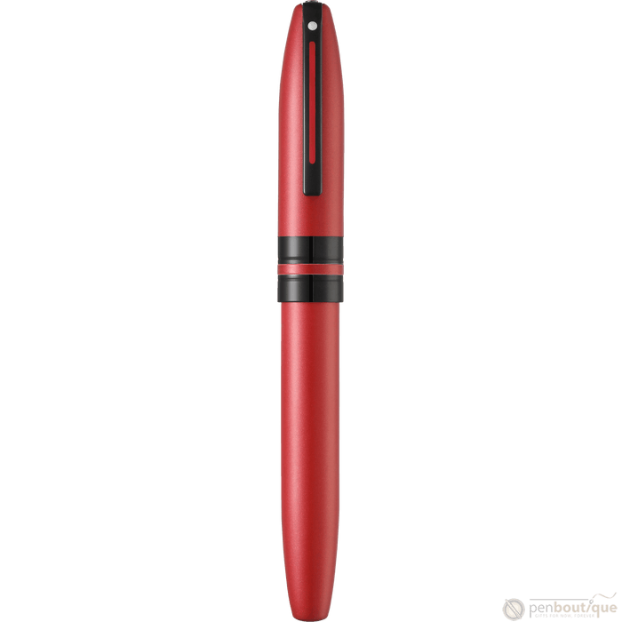Sheaffer Icon Rollerball Pen - Metallic Red - Pen Boutique Ltd