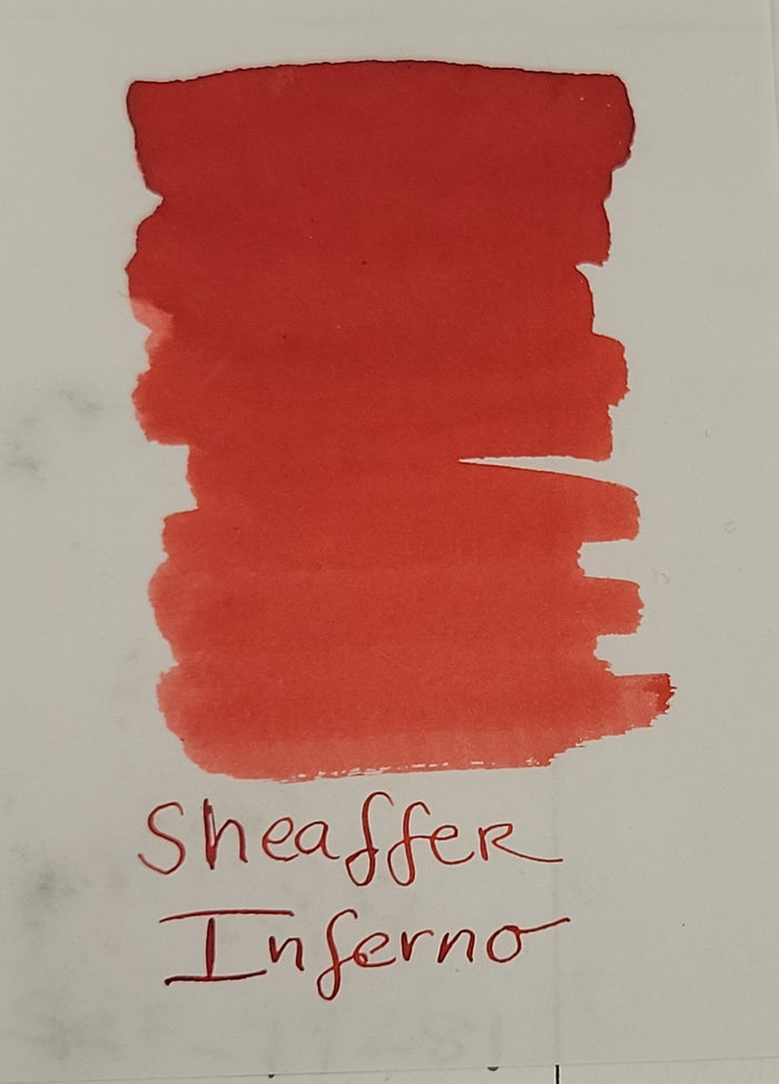 Sheaffer Ink Bottle - Inferno Red - 30 ml - Pen Boutique Ltd