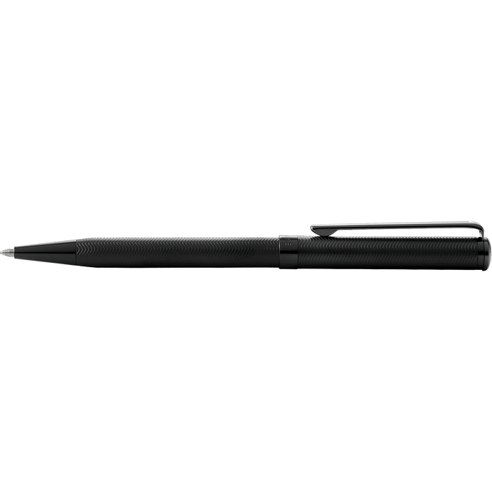 Sheaffer Intensity Ballpoint Pen - Engraved Matte Black PVD - Pen Boutique Ltd