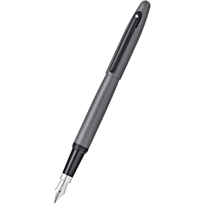 Sheaffer VFM Fountain Pen - Matte Gun Metal Gray - Black Trim - Pen Boutique Ltd