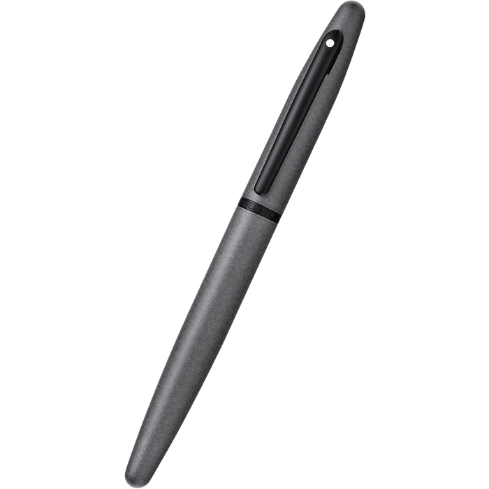 Sheaffer VFM Fountain Pen - Matte Gun Metal Gray - Black Trim - Pen Boutique Ltd