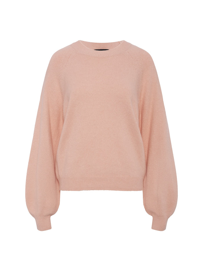 Soft Popover Sweater Light Persimmon