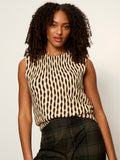 Soft Printed Shell Sweater Inkblot