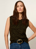 Soft Printed Shell Sweater Kalamata Leo
