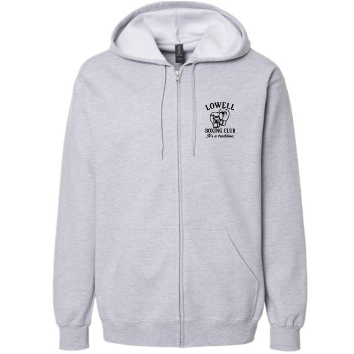 Softstyle® Midweight Fleece Full-Zip Hooded Sweatshirt