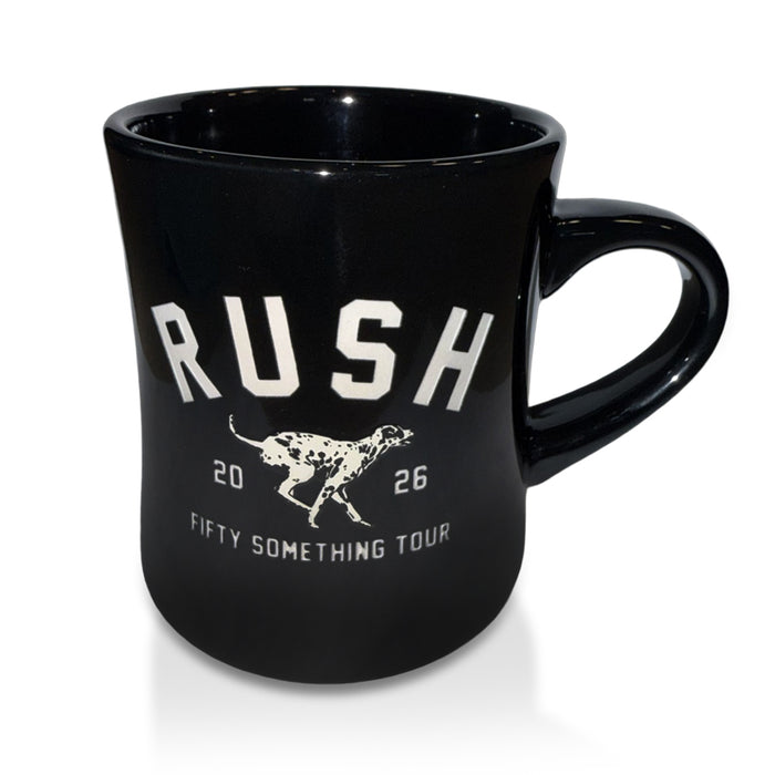 Something Dalmatian Black Coffee Mug