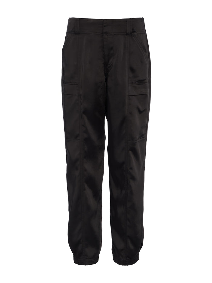Sphere Satin Pant Black