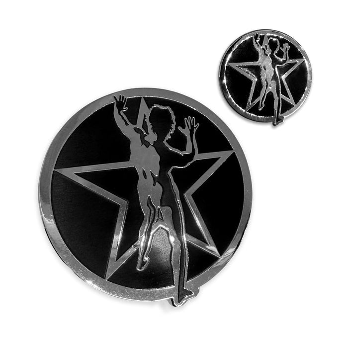 Starman Stainless Steel Badges