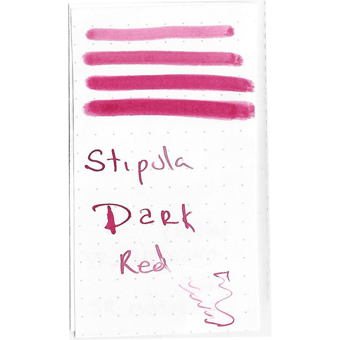 Stipula Calamo Ink Bottle - Dark Red - 70cc - Pen Boutique Ltd