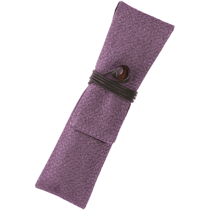 Taccia Kimono Single Pen Wrap - Chirimen Lilac - Pen Boutique Ltd
