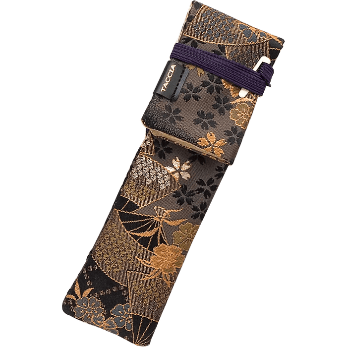 Taccia Kimono Single Pen Wrap - Nishijin Sakura Night - Pen Boutique Ltd