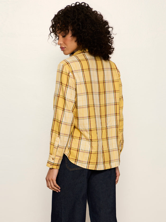 The City Plaid Shirt Goldie Plaid