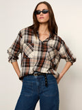 The City Plaid Shirt Haze Plaid