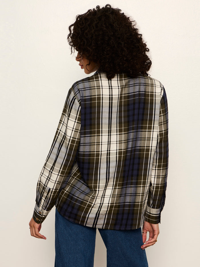 The City Plaid Shirt True Green Plaid