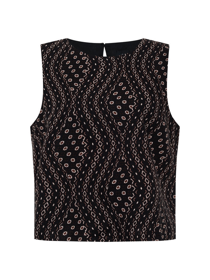 The Desired Summer Crop Shell Tank Rhythmic