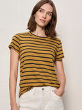 The Perfect Tee Cumin/Black Stripe