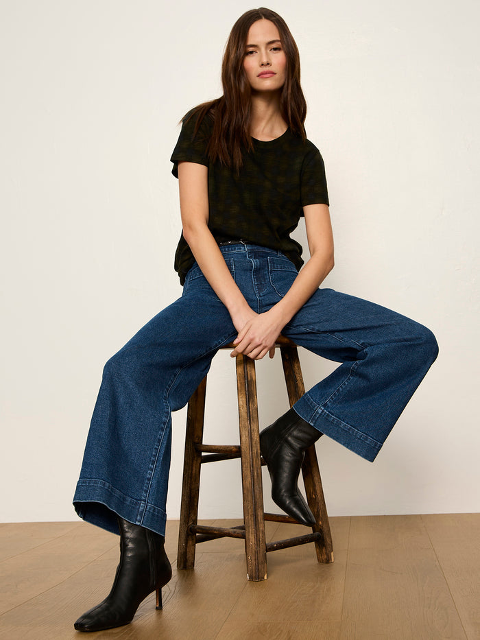 The Perfect Tee Forest Plaid
