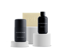 Upgrade Set including deodorant, bar soap and formula 5 oil bottle