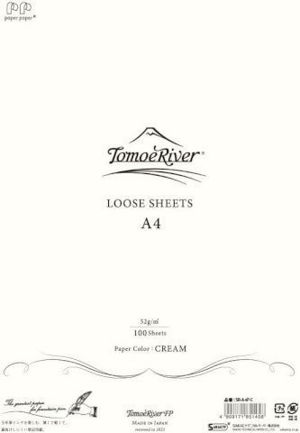 Tomoe River Loose Sheets - Cream - A4 - Blank - Pen Boutique Ltd
