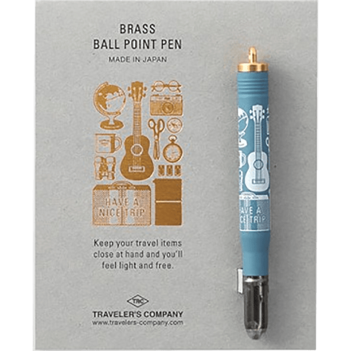 Traveler's Ballpoint Pen - Brass (Limited) - Pen Boutique Ltd