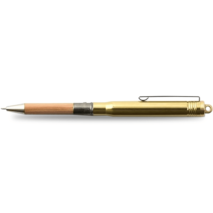 Traveler's Brass Ballpoint Pen - Solid - Pen Boutique Ltd