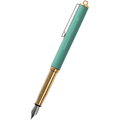 Traveler's Brass Fountain Pen - Factory Green - Pen Boutique Ltd